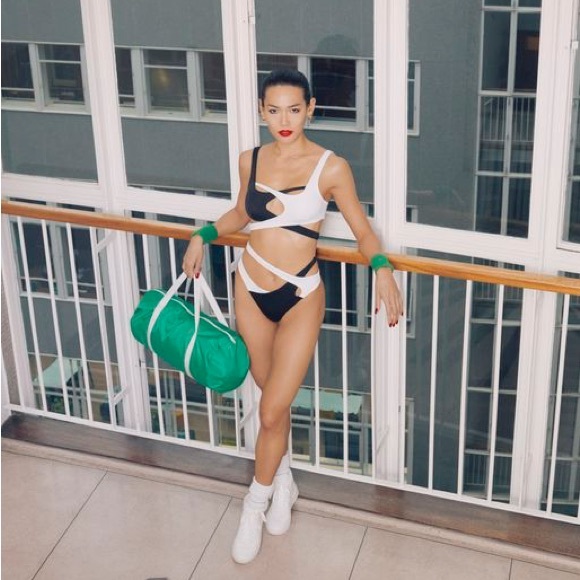 Agent Provocateur Other - Agent Provocateur Racy Bikini Top in Black / White, size 3 new with tags